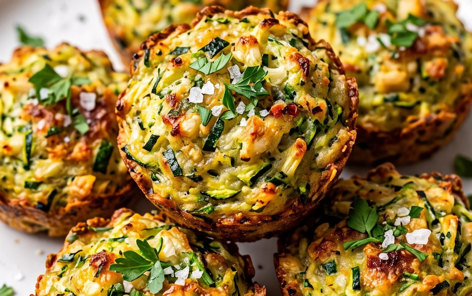 Zucchini Garlic Bites